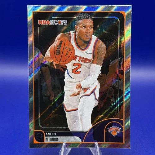 2025-26 Topps NBA Hoops Basketball Miles McBride Rainbow #137 New York Knicks