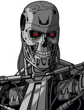 Terminator Endo Skeleton Sticker Xv Terminator Endo Skeleton Sticker Xv