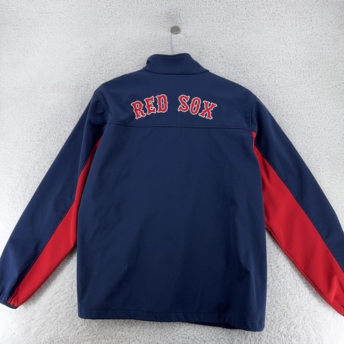 Boston Red Sox Softshell Jacket Mens L/XL MLB Baseball Full Zip GIII Sports - Picture 2 of 6