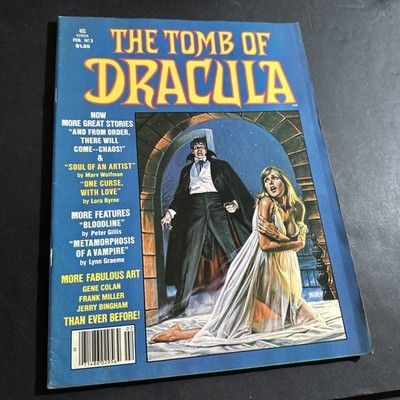 Tomb of Dracula #3 Magazine Marvel 1979 1980 Vg+ Mz5