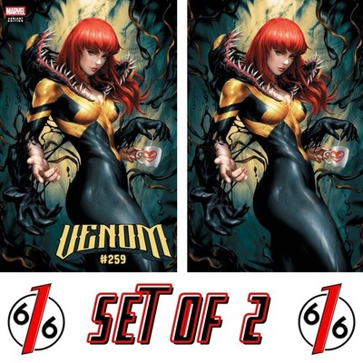   ️ VENOM #259 KENDRICK LIM 616 Trade Dress & Virgin Variant AB Set LTD 1000
