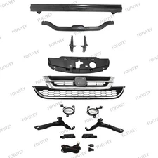 For CR-V 2010-11 Bumper Reinforcement Bar/Stay Beam/Grille/Fog Light/Bracket Set