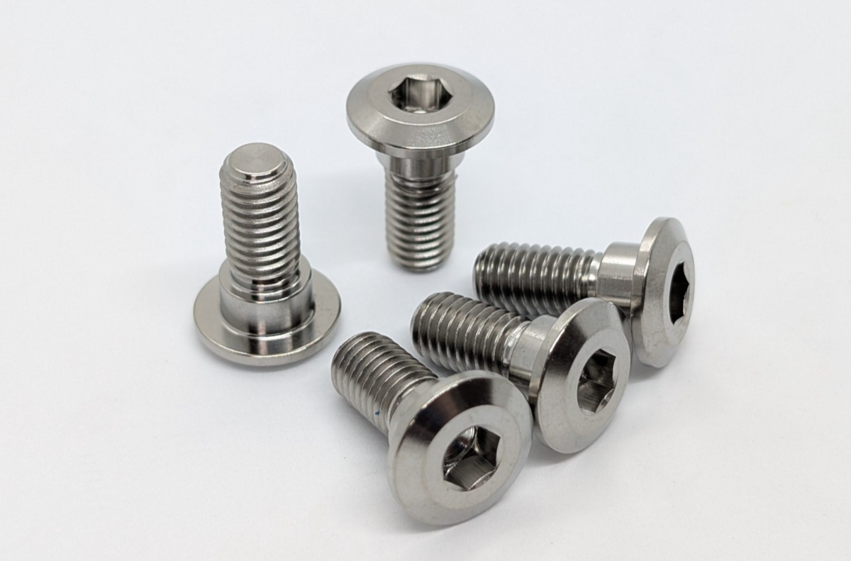 Yamaha R6 Titanium rear disc bolt kit YZF R1 FZ1 FZ6 MT Ti rotor
