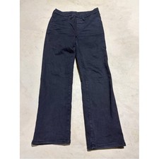 Good American pull on Straight-Leg black Pants medium