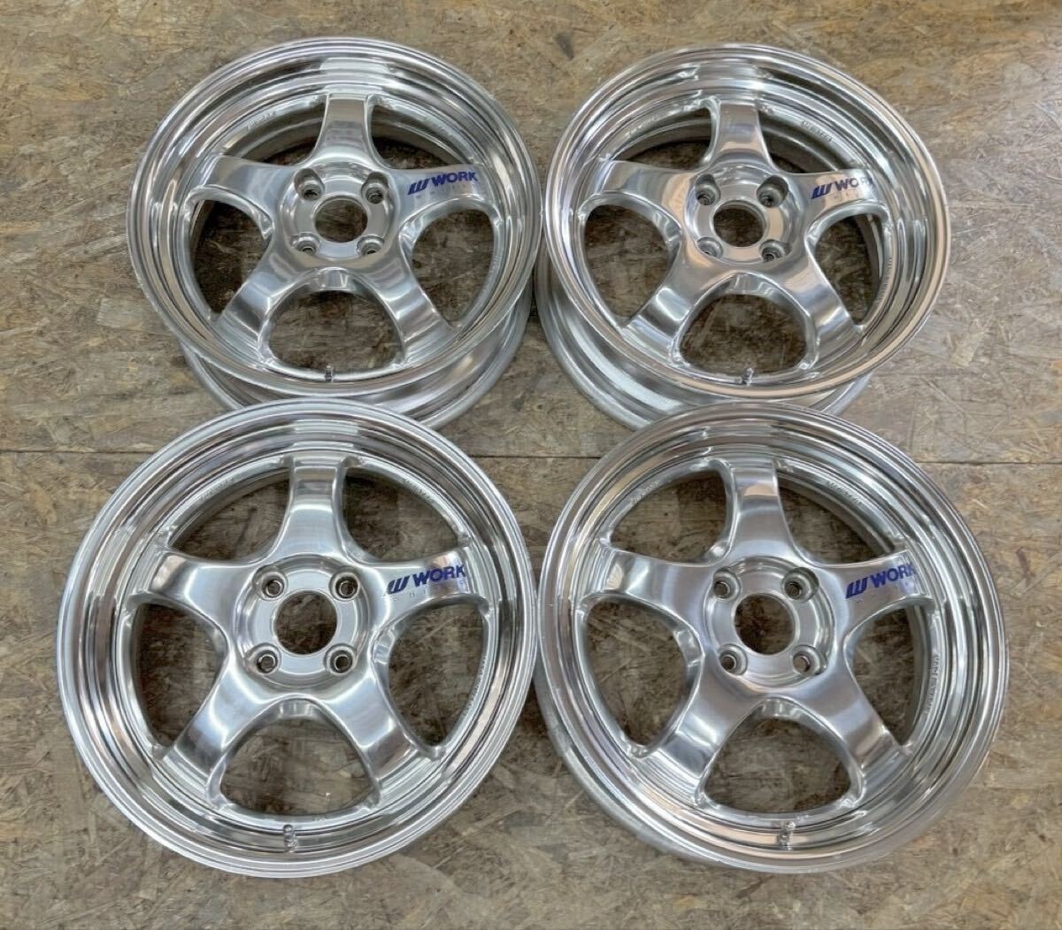 WORK Meister S1R Wheels Rims 16 inch 6J +39 PCD100 4H | eBay