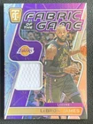 Lebron James 2024-25 Panini Totally Certified Fabric of the Game Jersey /125