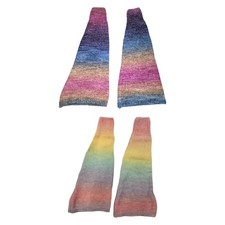 Figure Skating Leg Warmers Cable Knit Leg Warmers for Training Ballet Dancing