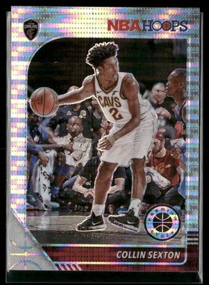 2019-20 Hoops Premium Stock #38 Collin Sexton Prizms Pulsar