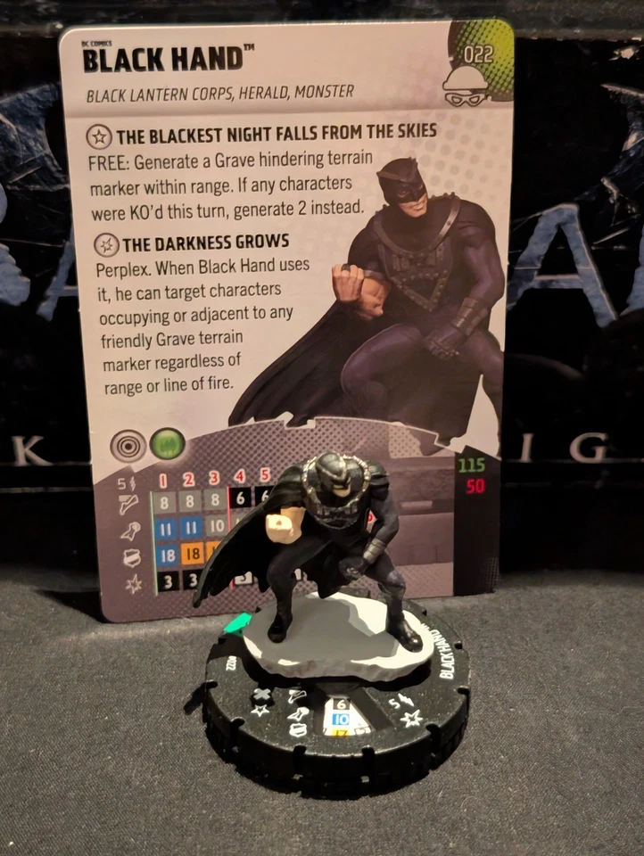 DC Heroclix Notorious 022 Black Hand Uncommon - Image 1 of 1