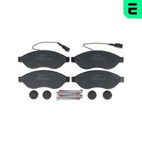 Optimal Bremsbelagsatz, Scheibenbremse BP-12750 FüR CitroËN Passend FüR Fiat