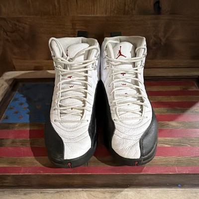 Jordan Air Jordan 12 Retro Taxi Flip 2024 White/Red/Black CT8013-162