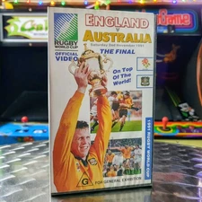 Rugby World Cup Official Video: England v Australia 1991 - VHS Video Tape