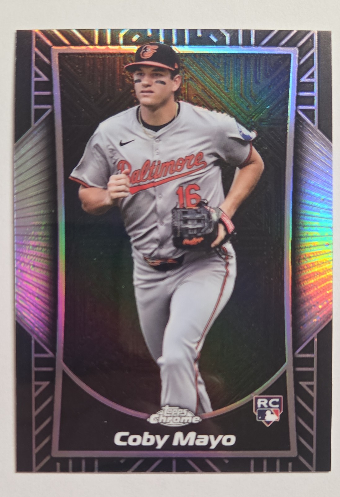 2025 Topps Chrome - Shadow Etch Coby Mayo #SE12