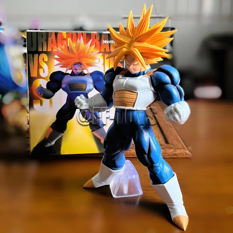 25cm Dragon Ball Z Super Trunks PVC Figure Super Saiyan Model Toy