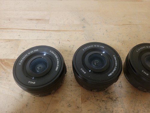 Lot of 3 Sony Alpha SELP1650 16–50mm f/3.5–5.6 Lens Lot READ DESCRIPTION - Picture 6 of 8