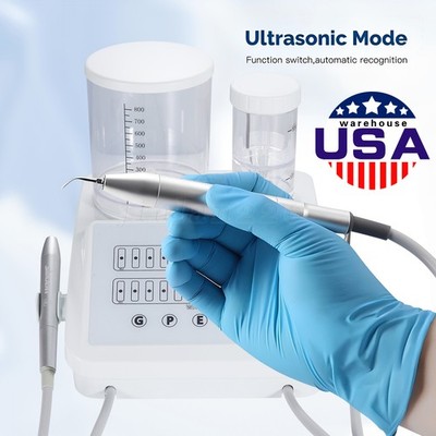 Dental Scaler & Air Prophylaxis Polisher Combo Handpiece