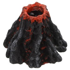  Acquario Paesaggio Falso Vulcano Modello Acquario Ornamento Simulazione