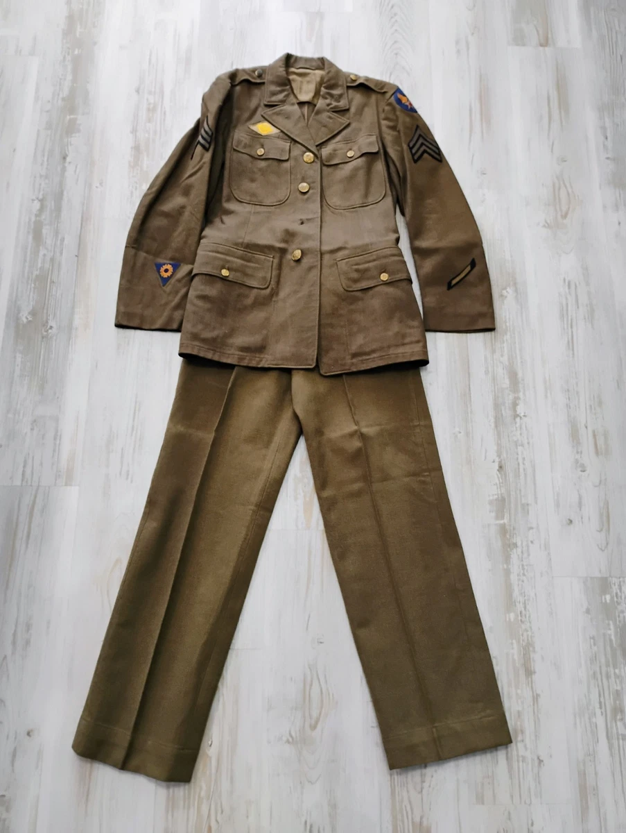 Vintage Air Force Uniform Indiana Original Ww2 Collectible US