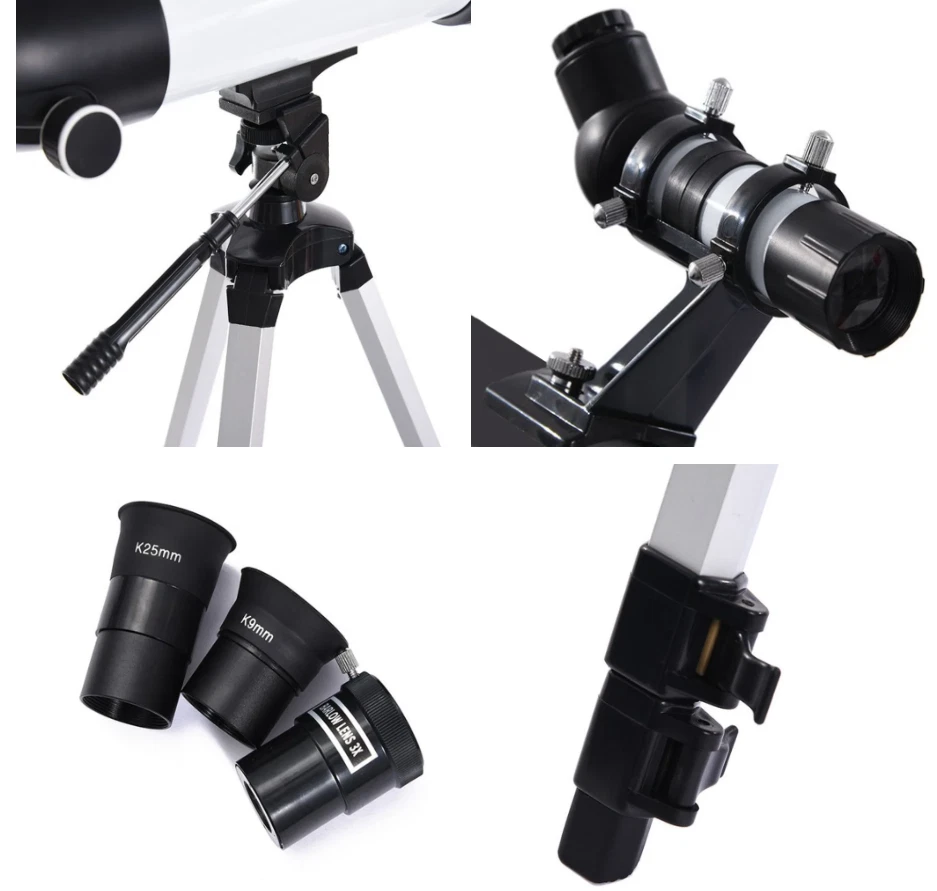 Skyoptikst 80/500 Telescope for Adults & Kids -with Phone Adapter-Christmas Gift - Image 4 of 4