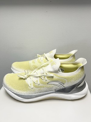 Size 13-Men s Anta Chuang 2.0 Pro Yellow White Grey Athletic Shoes 112215581-3