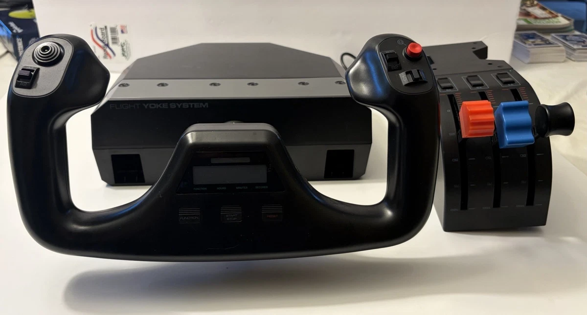Logitech Flight Yoke Video Game Controllers for sale - eBay