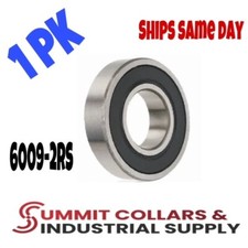 6009-2RS Ball Bearing Premium Rubber Sealed 45x75x16 mm Qty 1