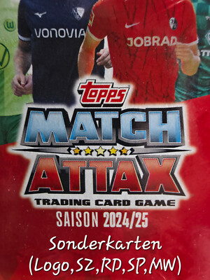 Match Attax Bundesliga 24/25 Team Sonderkarten ( Logo,SZ,RD,SP,MW )