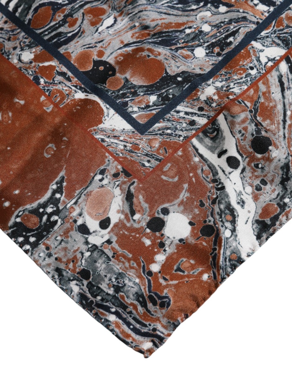 スカーフ Dolce & Gabbana Foulard In Seta Stampato Printed silk twill scarf in multicoloured - Dolce Gabbana