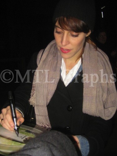 Foto firmada FEIST Leslie Feist 8x10 - Imagen 2 de 2