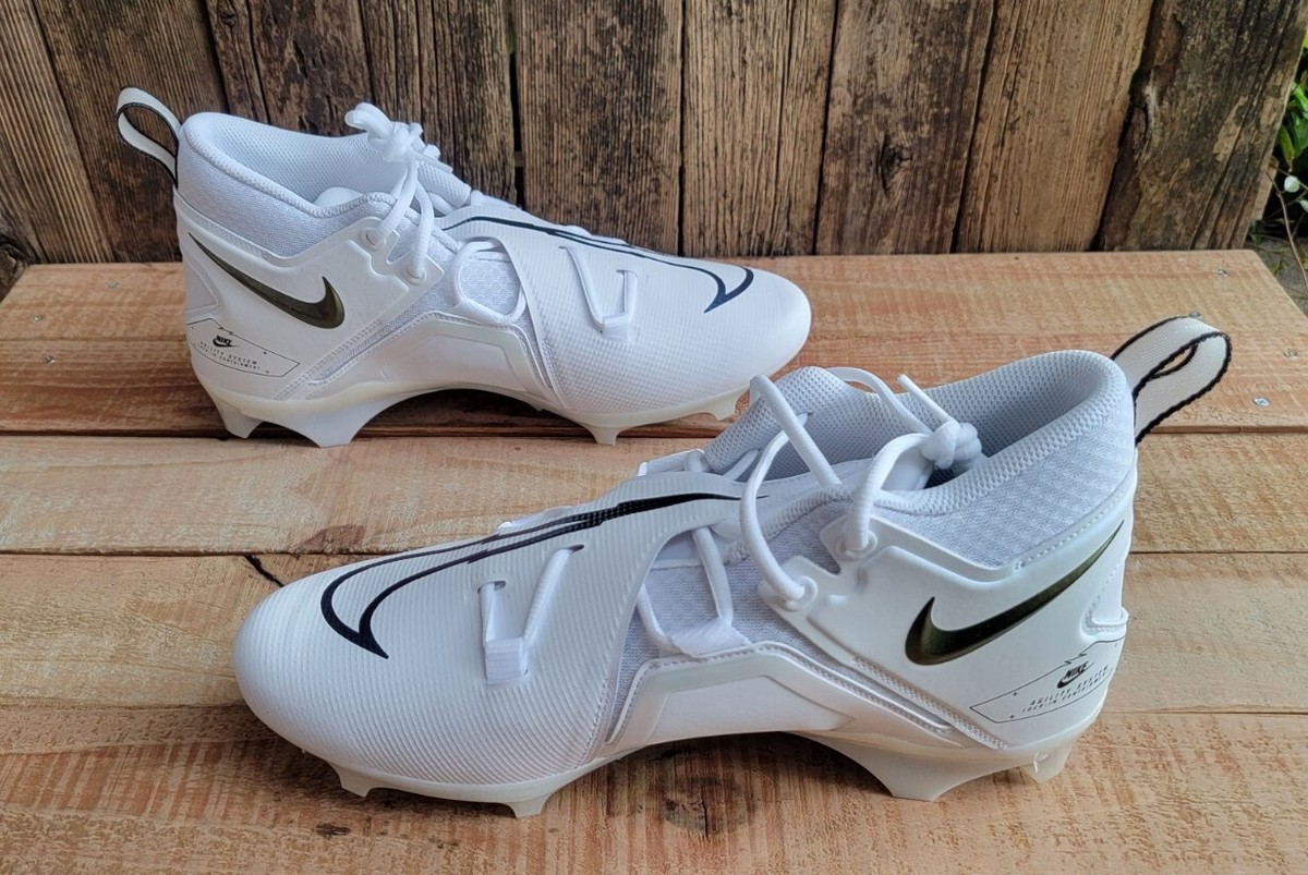 Buy Size 12.5 - Nike Alpha Menace Pro 3 White Black Gold