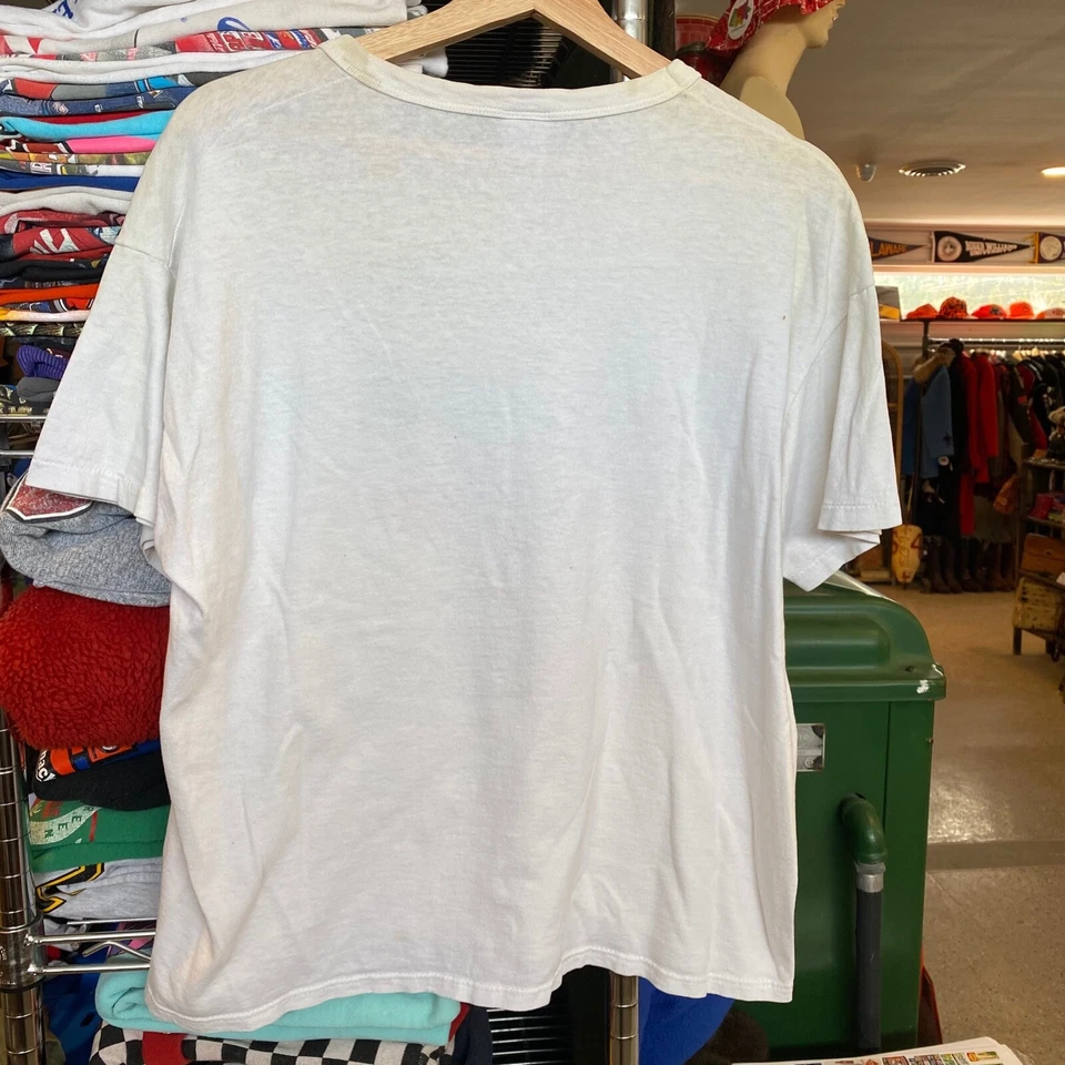 1988 Vintage MIKE TYSON VS MICHAEL SPINKS PEPSI T-shirt 1980s Boxing Tee XL - Image 4 of 4