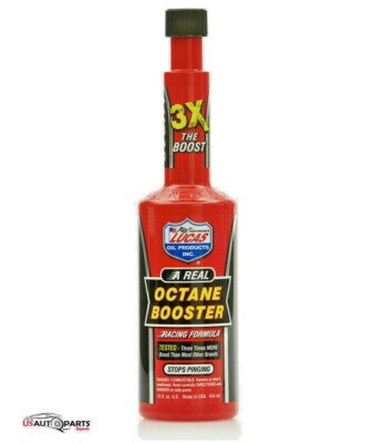 Lucas Octane Booster 10026 EXTRA POWER! STOPS PINGING 15oz (1 Bottle)