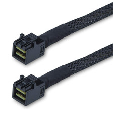 12G Internal HD MiniSAS SFF-8643 to SFF-8643 Cable 0.75 Meter 