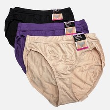 3 Bali Passion For Comfort Hi Cut Panty M Size 6 MEDIUM NWT DFSHC1
