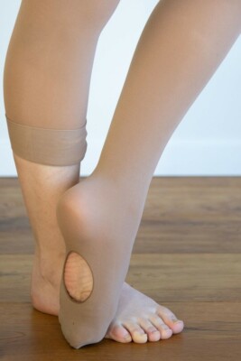 Dance Tights TAN SKIN TONE CONVERTIBLE For Jazz Tap Tod to XL