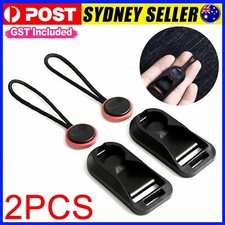 2PCS Red Quick Release Connector Camera Shoulder Strap With conversion buckle AU