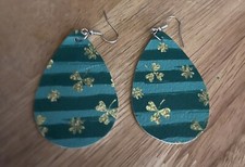 St Patrick  s Day Earrings