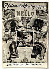 BOLOGNA   "RISTORANTE  MONTEGRAPPA"  da  NELLO  - FP-NV