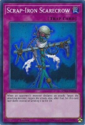 SCRAP-IRON SCARECROW *** SUPER RARE 1ST EDITION SPWA-EN058 YUGIOH! (NM) | eBay SCRAP-IRON SCARECROW *** SUPER RARE 1ST EDITION SPWA-EN058 YUGIOH! (NM) | eBay