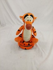 Fisher-Price Disney, 2005 Plush Turbo Tail Tigger, Bounces/Sings/Talks, Works
