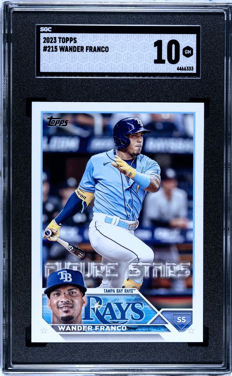 特価！topps スーパースター　wander Francoルーキーサインカード 特価！topps スーパースター wander Francoルーキーサインカード