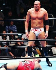 CODY HALL 8X10 PHOTO WRESTLING PICTURE NJPW