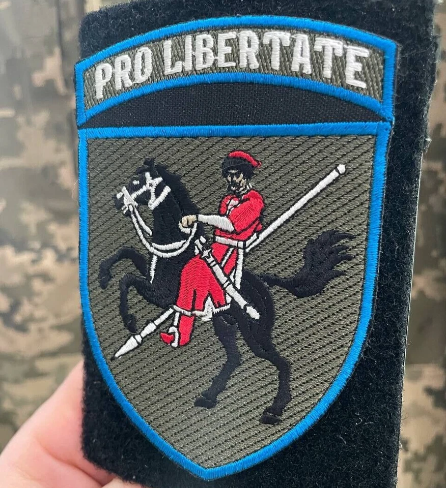 Ukrainian Army Unit Patch 110th Separate Mechanized Brigade Tactical Badge Hook - Image 3 of 4