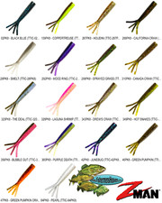 Z-MAN TRD Ticklerz 2.75 Inch Finesse NED Rig Bait (TTIC) Any 18 ElazTech Colors