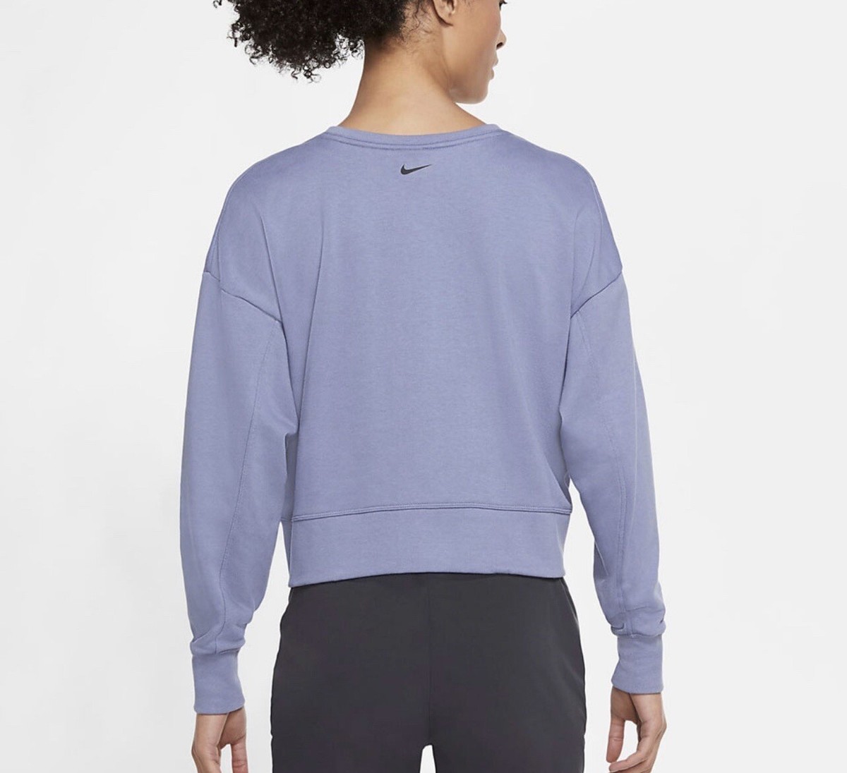 Nike Women's Dri-FIT Get Fit Fleece Sparkle Logo Top