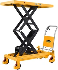 APOLLOLIFT Double Scissor Lift Table Truck Jack Platform Cart 330lb 770lb 1760lb
