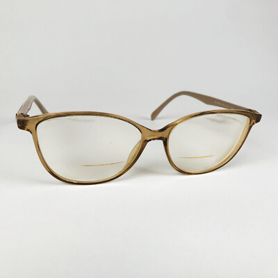 EMILIO PUCCI Brille TRANSPARENT BRAUN CATS EYE Brillengestell MOD:EP 5008 039