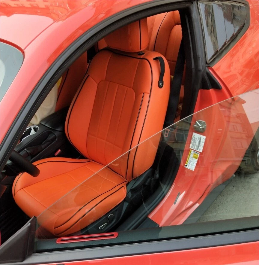 适用于 2017 - 2025 MERCEDES BENZ GLE 350 GLS450 550 MOTOPTES 汽车皮革保护套 — 第 2/4 张图片