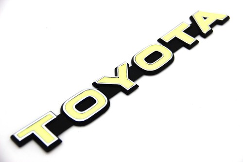 Fits Toyota Land Cruiser FJ40 FJ43 Emblem Logo Badge Set - Foto 3