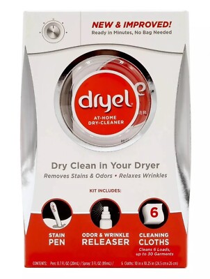 Dryel At-Home Dry Cleaner Starter Kit - 5 Loads